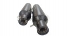 Royal Enfield Shotgun 650 AEW TE 203 Black Exhaust Silencer Pair - SPAREZO